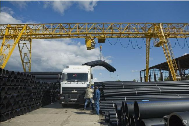 Труба ПЭ техническая Тип \"Т\" (SDR 11) наружный диаметр 75 мм, цена в ...