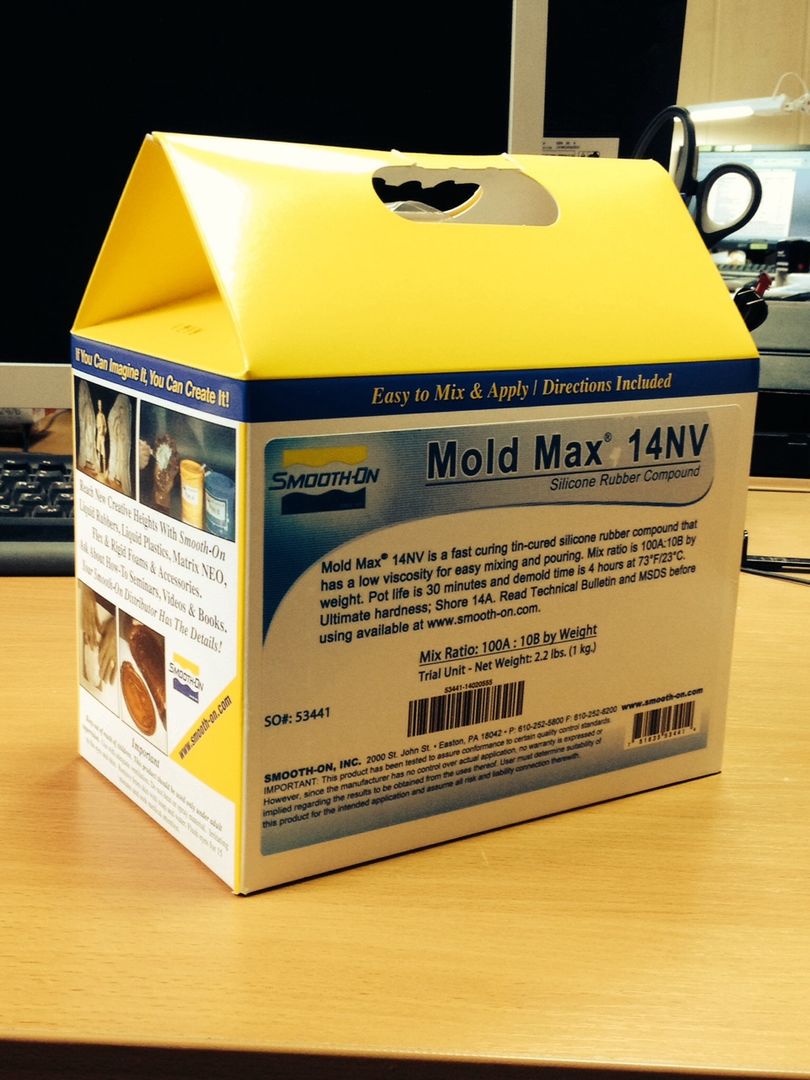 Силикон жидкий для изготовления форм Mold Max 14NV Молд Макс низковязкий