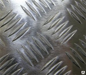 Алюминиевый лист рифлёный