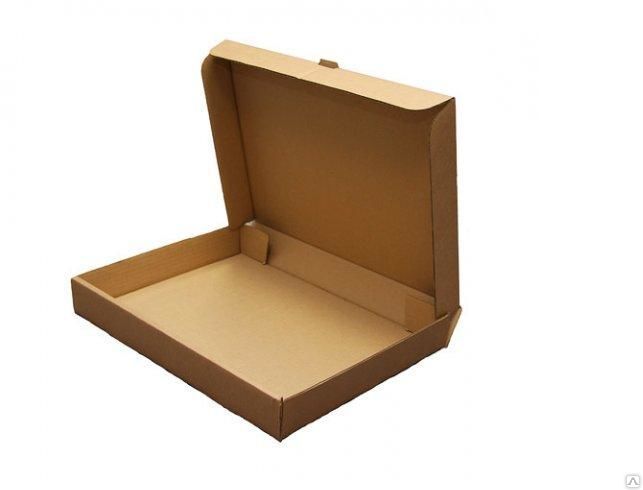 Коробка для пиццы бурая 350х350х33