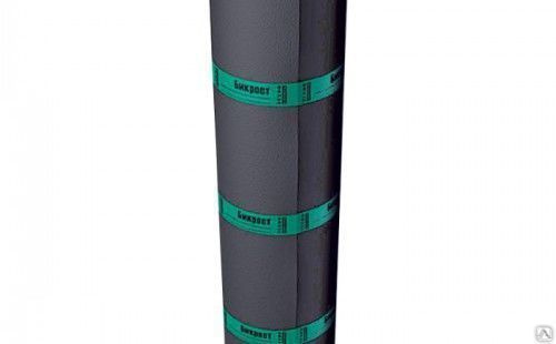 Плоская кровля Бикрост ТКП зеленый, цена в Симферополе от компании КонТРАСТ