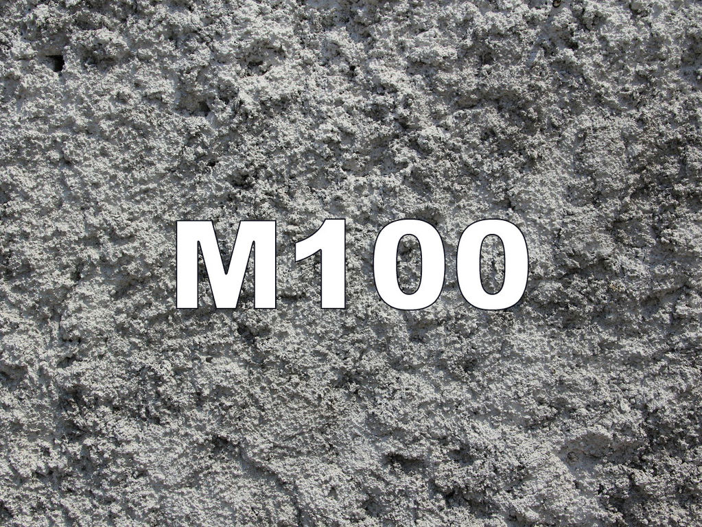 Раствор цементный М 100