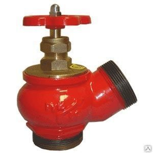 Клапан пожарный угловой Ду-50 чугун (м-ц) (1,6 МПа) 