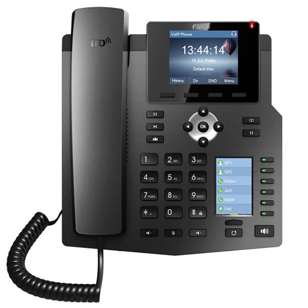 Телефон IP Fanvil X4, черный