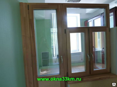Окна из дерева купить от 14 535 руб./кв.м в Москве от компании "СВ ОКНА ...