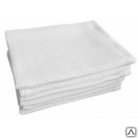 Вафельное полотенце отбеленные ГОСТ 45х70