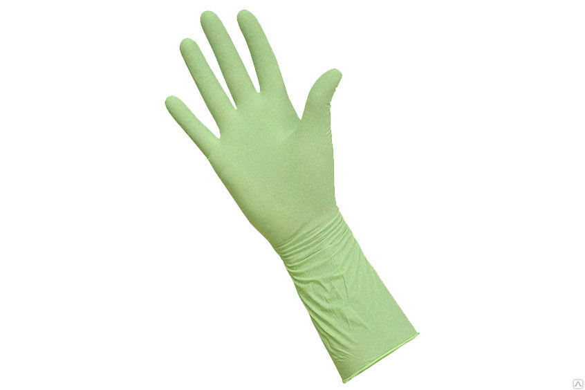 Перчатки неопреновые стерильные NeoMAX (зеленые), Россия