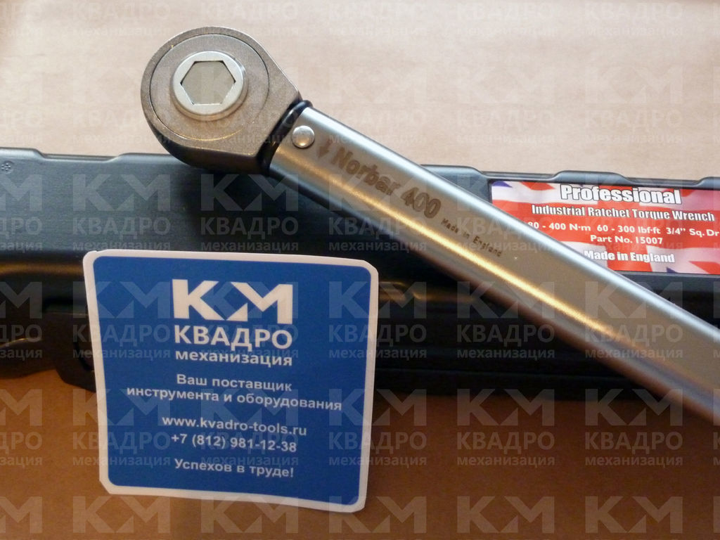 NORBAR 15007 Ключ динамом. 400 кв.3/4" 80-400 Нм pro 400 3/4 ...