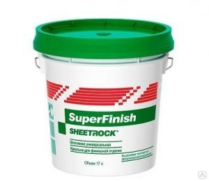 Шпатлевка DANOGIPS Sheetrock RMJC,17л