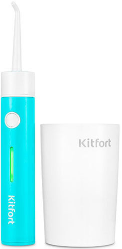 Ирригатор для полости рта Kitfort КТ-2957-3 бело-бирюзовый