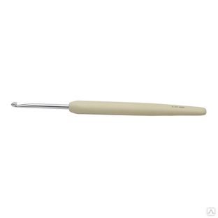 Алюминиевый крючок Waves с мягкой ручкой KnitPro (3,25 мм арт.30906) #1