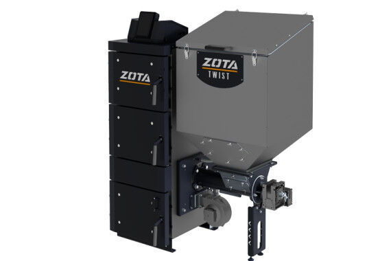 Автоматический котел Zota Twist Plus 40 кВт твердотопливный