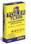 Шпаклевка финишная цементная серая Toiler tl300, 20 кг 