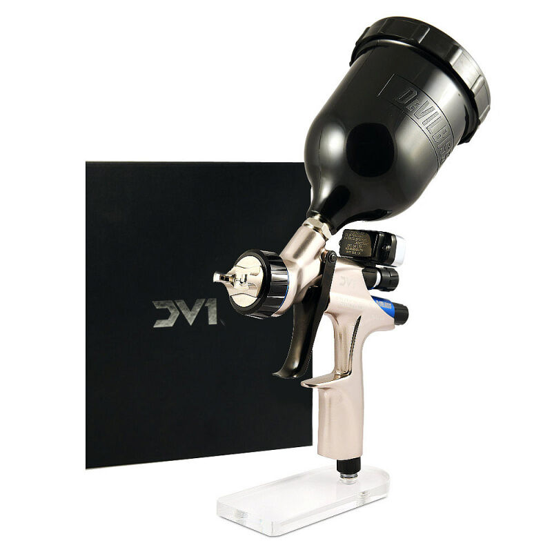 Краскопульт пневматический DeVILBISS DV1 B+ с электронным манометром 1,2 мм