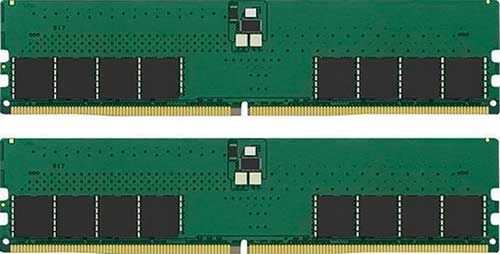 Оперативная память Kingston DDR5 64Gb (2x32Gb) 4800MHz (KVR48U40BD8K2-64)
