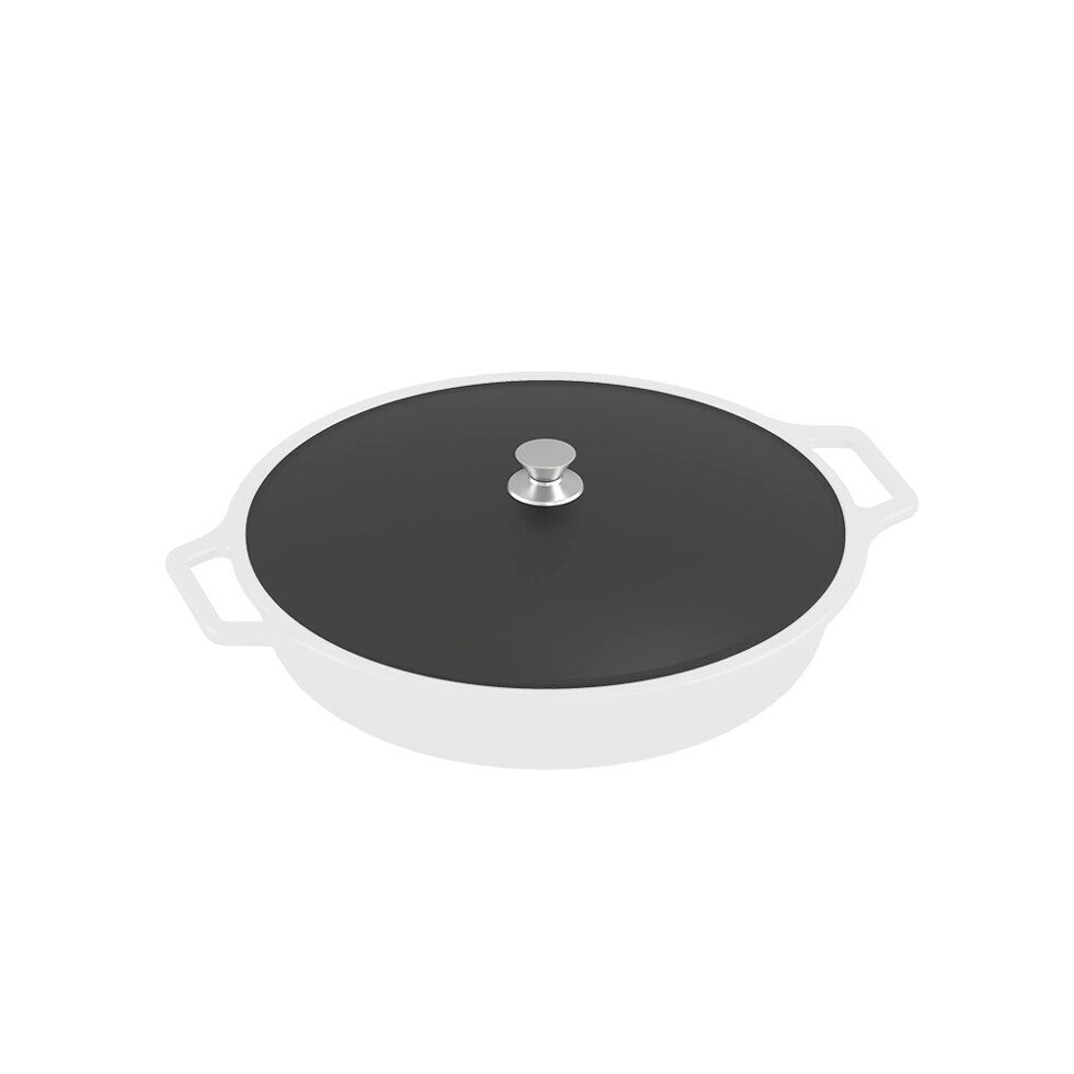 Крышка алюминиевая ПолиДекор для сковороды 9л Ø 450мм (Везувий) Крышки для посуды 2