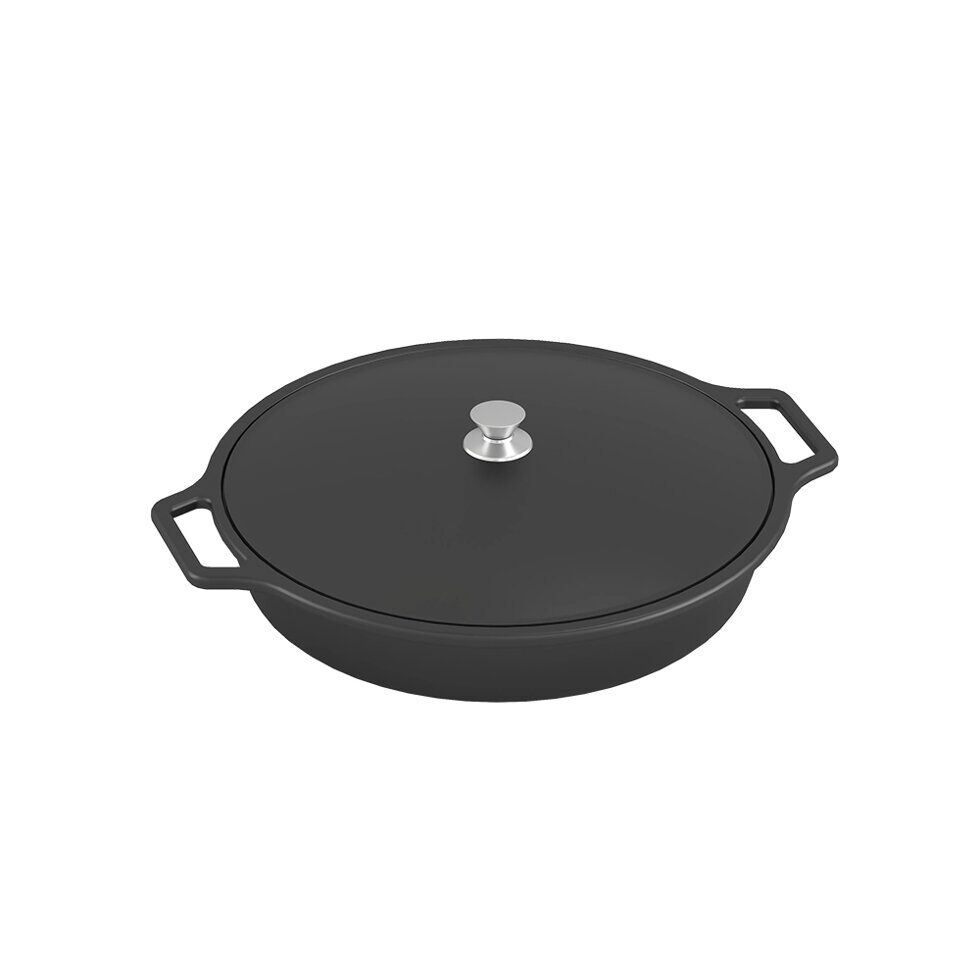 Крышка алюминиевая ПолиДекор для сковороды 9л Ø 450мм (Везувий) Крышки для посуды 3