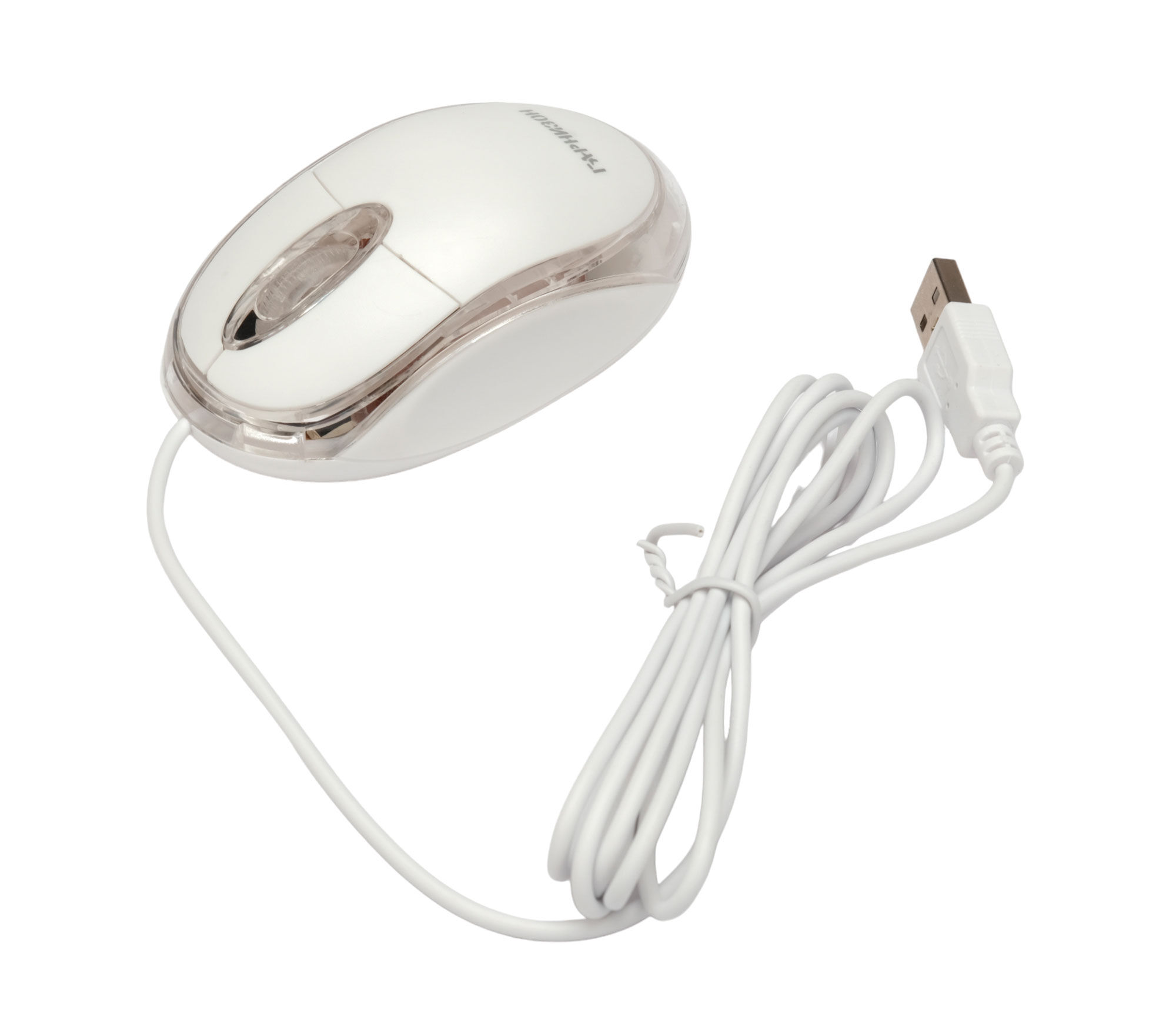 Мышь компьютерная "Гарнизон" GM-100W, USB, 2кн.+колесо кнопка, 1000DPI, чип-X , белый 4