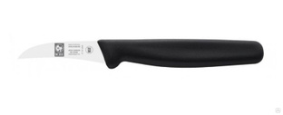 Нож для чистки овощей 6см изогнутый JUNIOR черный 24100.3214000.060 