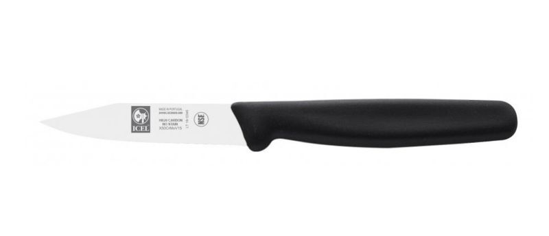 Нож для чистки овощей 8см JUNIOR черный 24100.3038000.080
