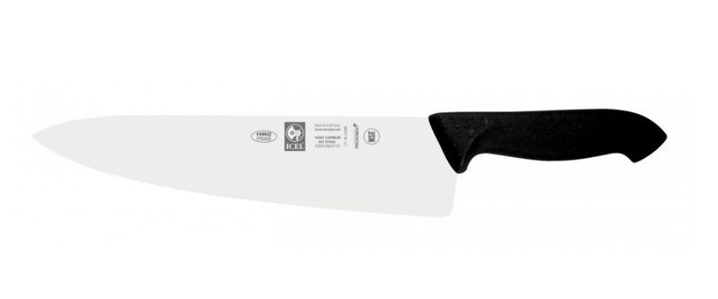 Нож поварской "Шеф" 30см, черный HORECA PRIME 28100.HR10000.300