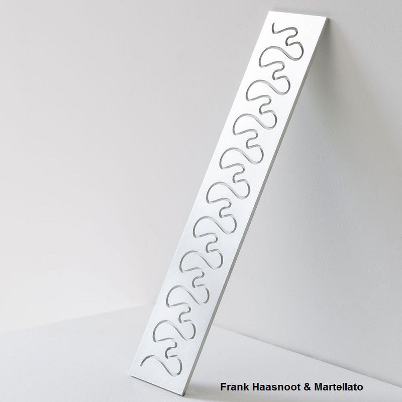 Трафарет для декора "TEMPLATE DROP" 30х6,8см, нерж.сталь, дизайн - Frank Haasnoot 20FH51