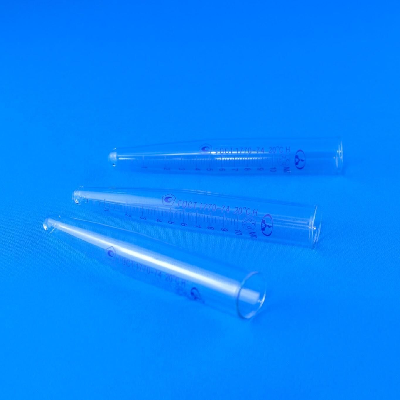 Пробирки конические центрифужные градуированные пцг-1-10-0,2 хс, упаковка 100 шт