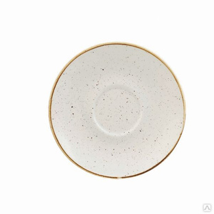 Блюдце 15,6см StoneCast, цвет Barley White SWHSCSS1 