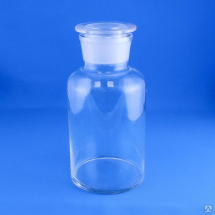 Склянка (штанглас) 5drops светлое стекло, с притёртой пробкой 2500 мл, широкое горло 