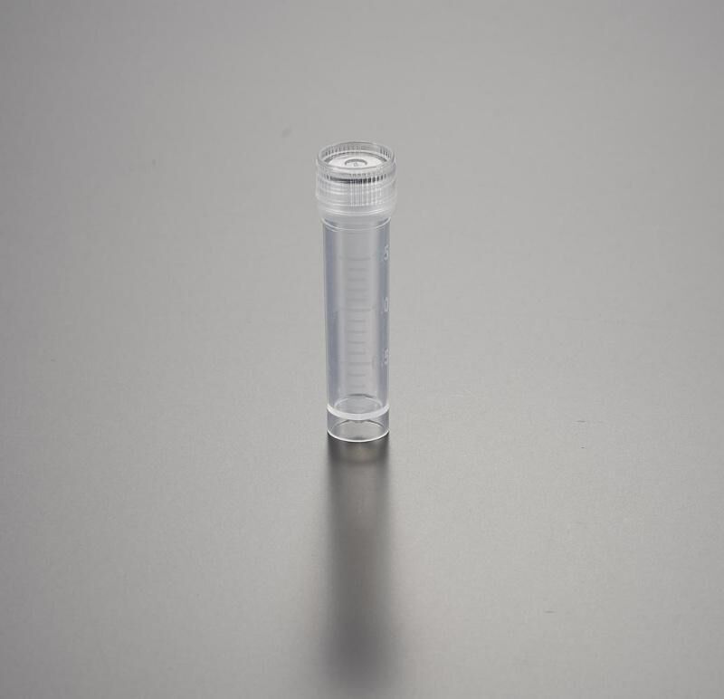 Микропробирки для криохранения с делениями, завинчивающейся крышкой и юбкой устойчивости, 2 мл, 10,45х44,85 мм, с внутре