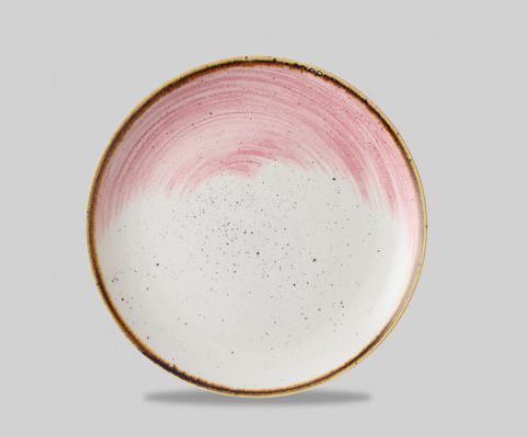 Тарелка мелкая 21,7см, без борта, StoneCast, цвет Petal Pink ASPPEVP81