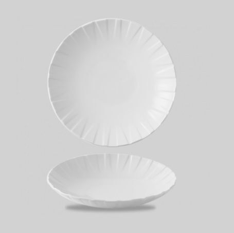 Тарелка глубокая d21см Abstract white APRDAF8 1
