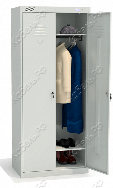 Шкаф одежный Металл-Завод ШРК 22-800 ШРК(1850) 22-800