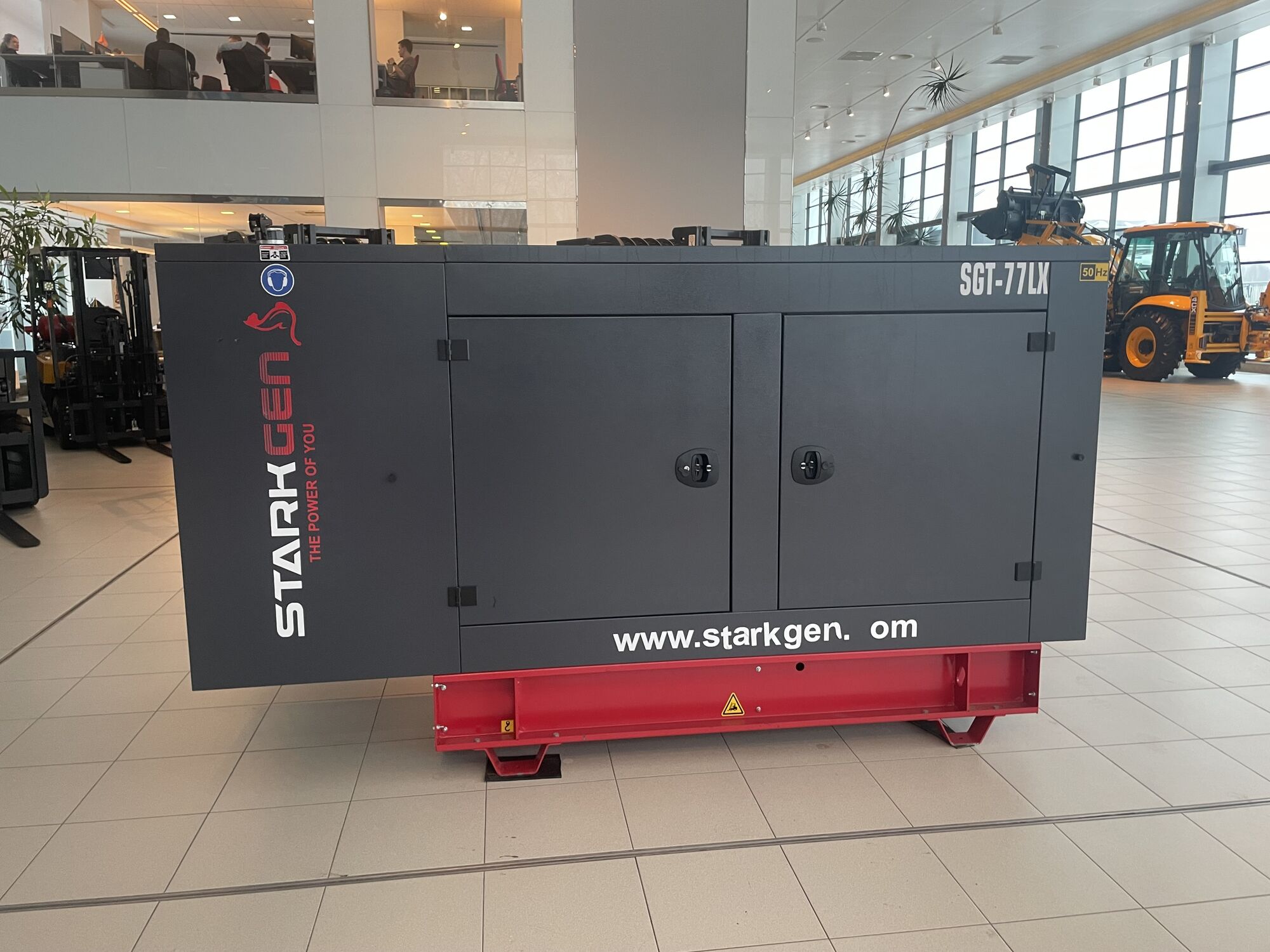 Дизельный генератор SGT-32LX модель двигателя LISTER PETTER SA430G1 1000х1500х1030 мм 800 кг, 55 л