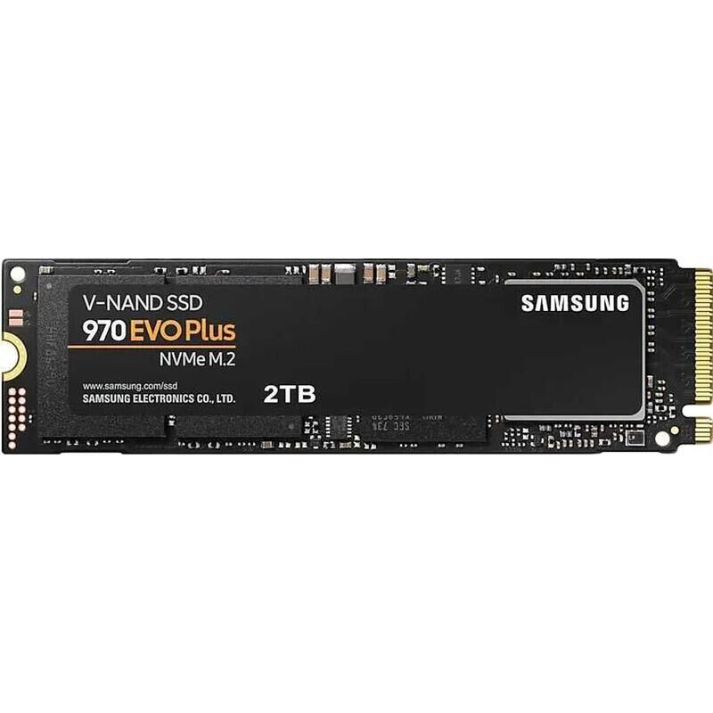 SSD накопитель Samsung Evo plus 2 ТБ (MZ-V7S2T0BW)