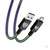 BY Кабель для зарядки MAGIC LIGHT Micro USB, 1м, 3А, Быстрая зарядка QC3.0, подсветка #6