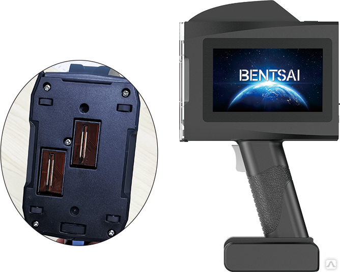 Ручной струйный принтер Bentsai B45, 50 мм (печать водными и сольвентными чернилами)