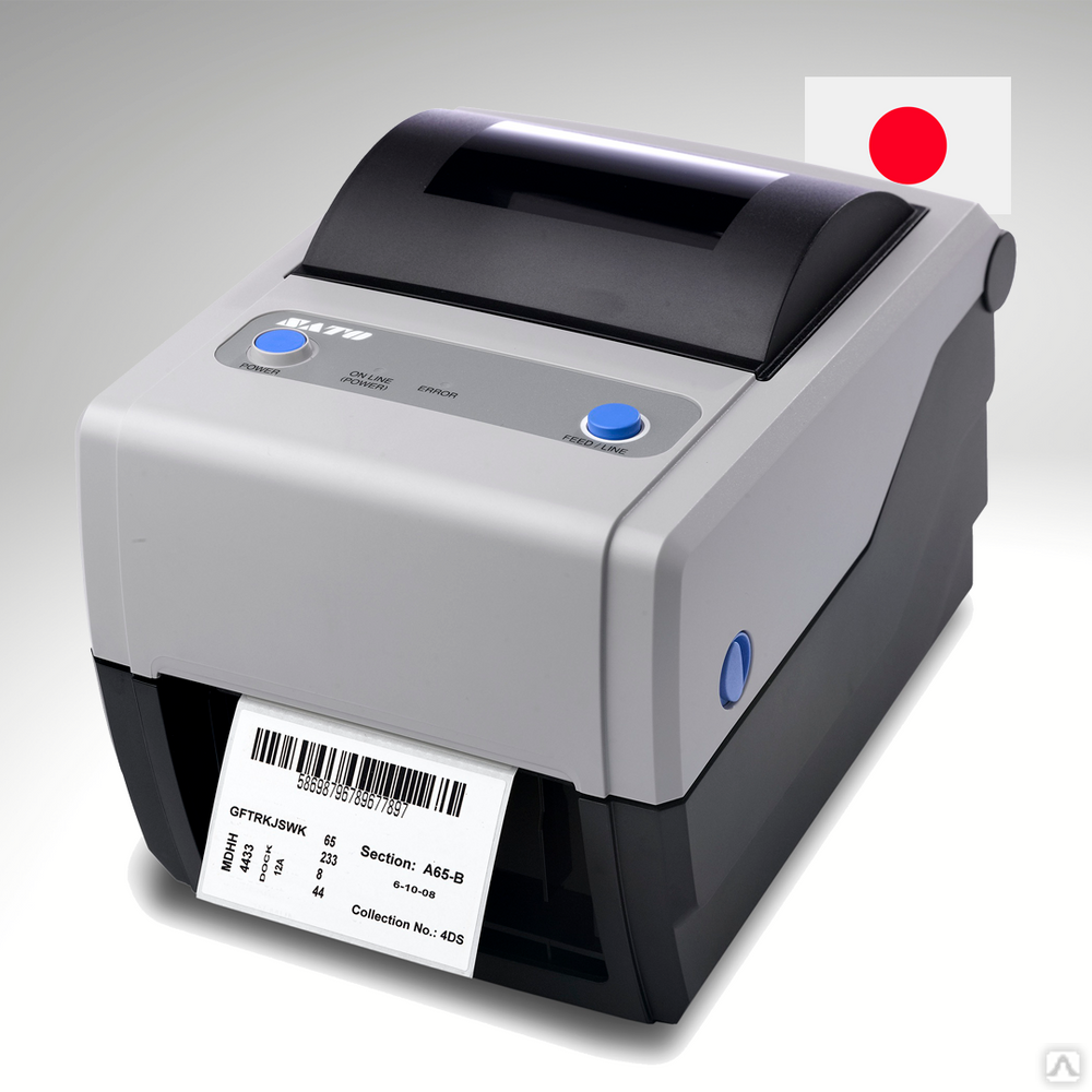 Термотрансферный принтер этикеток SATO CG412TT (USB и RS-32)