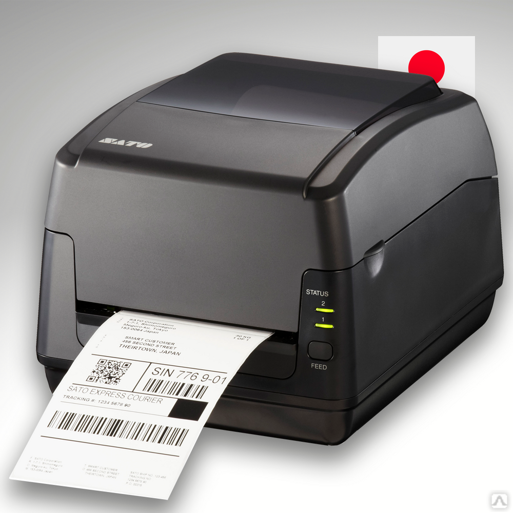 Широкий термотрансферный принтер этикеток SATO SG112‐EX