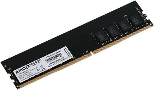 Оперативная память AMD DDR4 4Gb 2400MHz R7 Performance Series Black (R744G2400U1S-U)