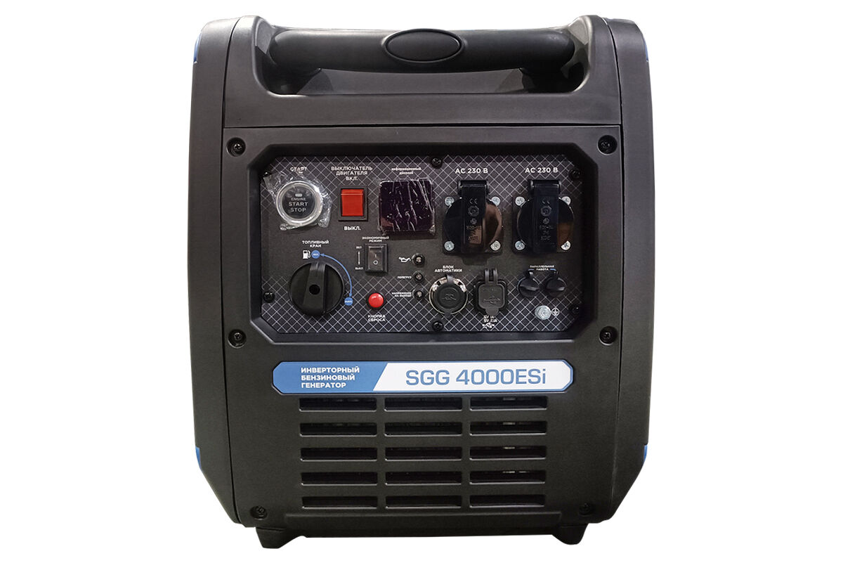 Бензогенератор инверторный SGG 4000ESi 2