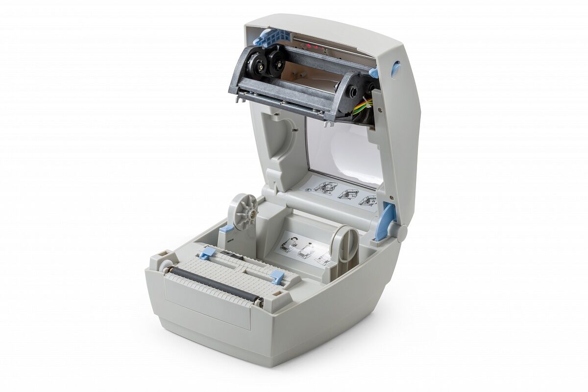 Принтер этикеток АТОЛ ТТ42 (термо-трансфер 203dpi, RS-232, USB, Ethernet 10/100, НОЖ) (46607) Атол