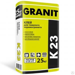 Клей усиленной фиксации GRANIT K 23 КЛАСС С2 #1