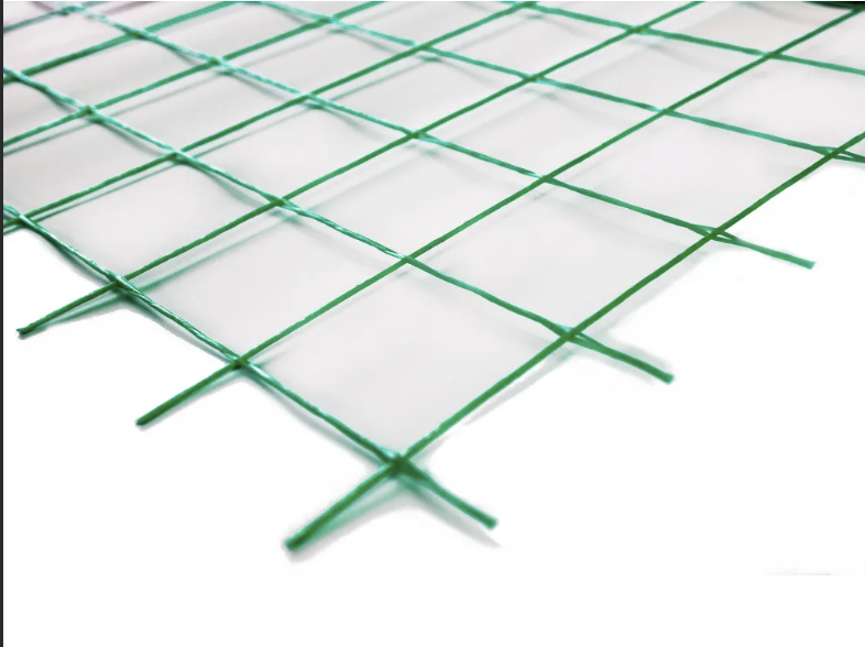 Сетка стеклопластиковая композитная 65х100 4 мм рулон 1,5х25 м зеленая