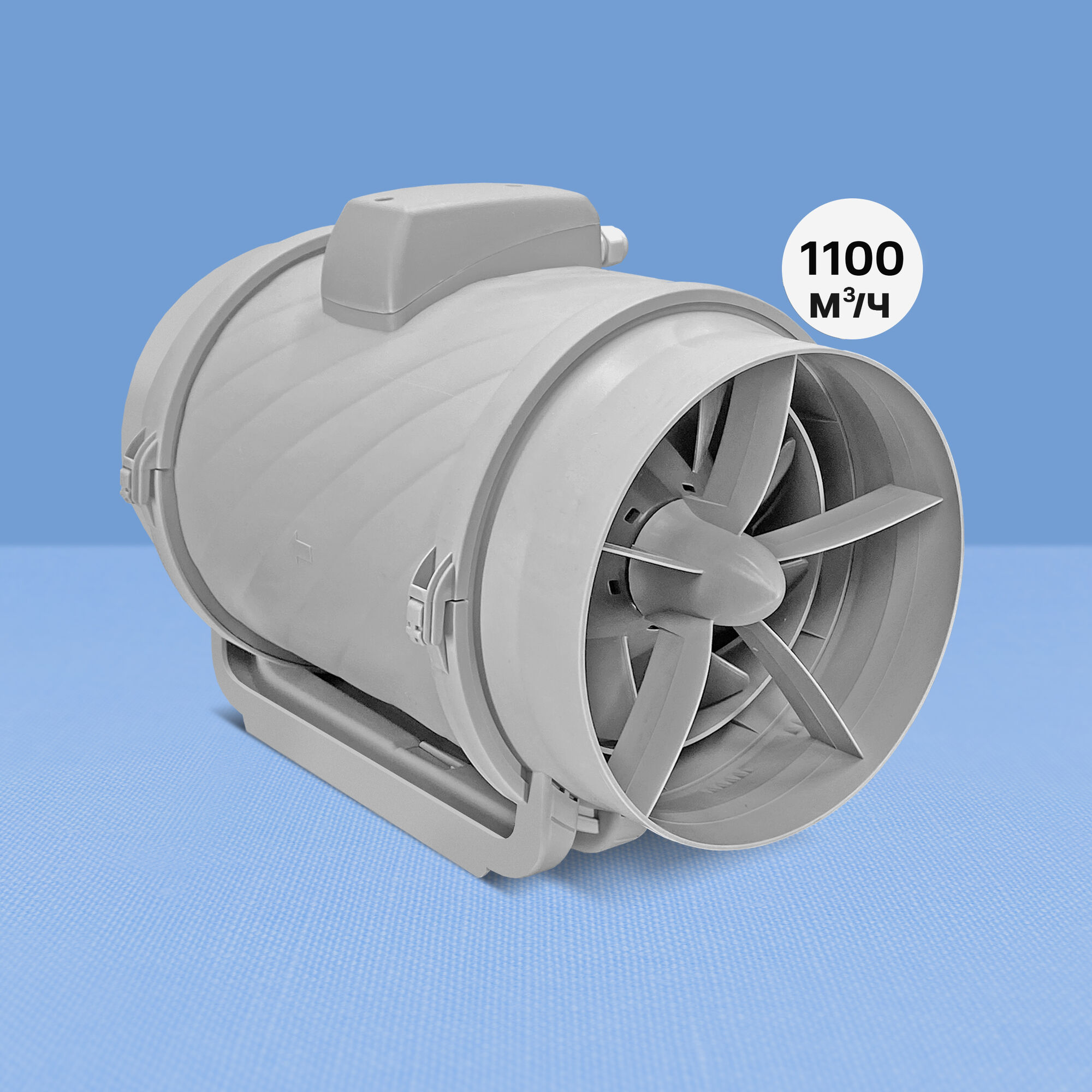 Канальный малошумный вентилятор Era Typhoon 200 1