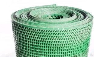 Сетка пластиковая CUADRADA 05 рулон 1х5 цвет: зеленый