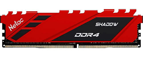 Оперативная память Netac DDR4 16GB 3200MHz Shadow Red (NTSDD4P32SP-16R)
