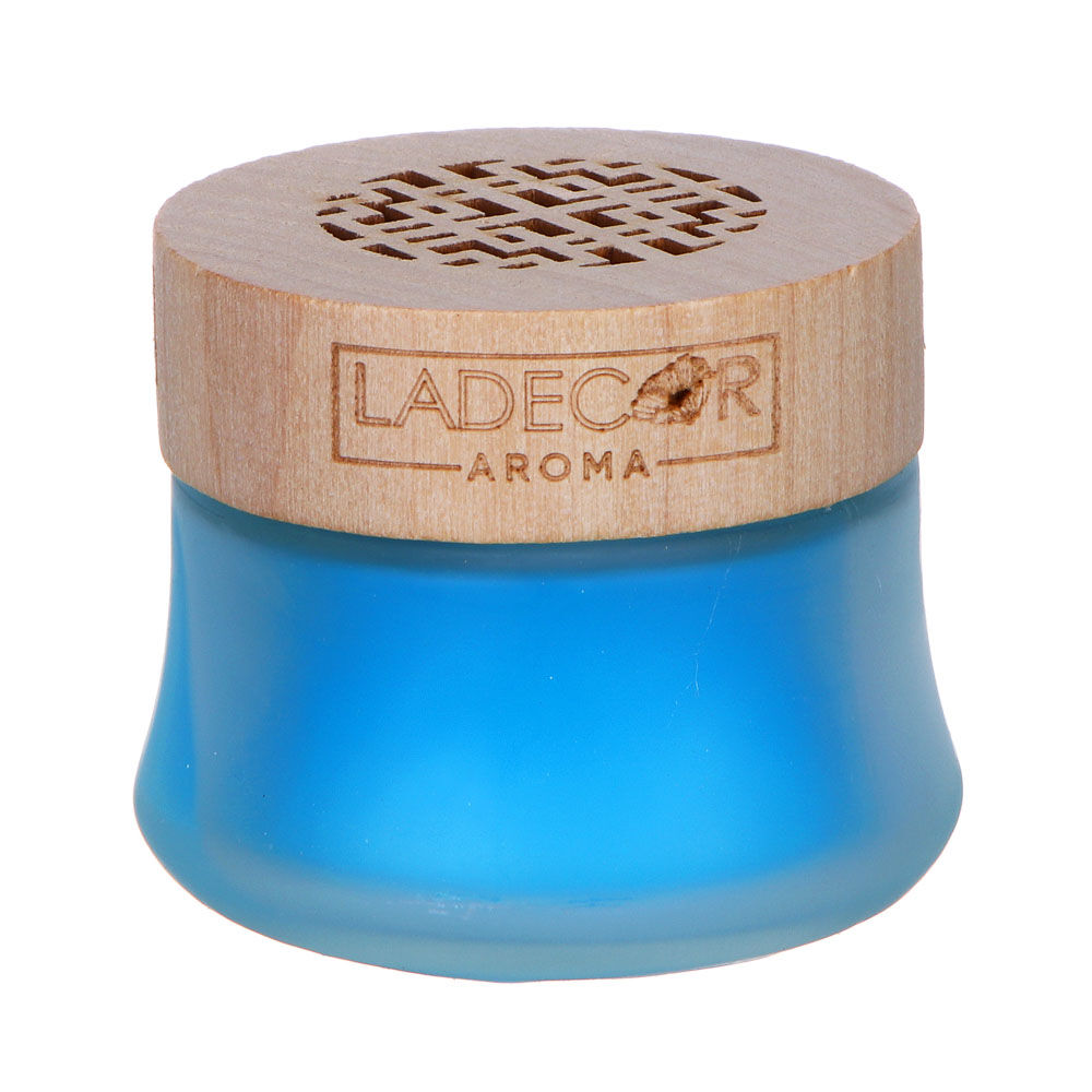 LADECОR Ароматизатор для дома и автомобиля, гелевый с блеском, 60 гр., 6 ароматов 7