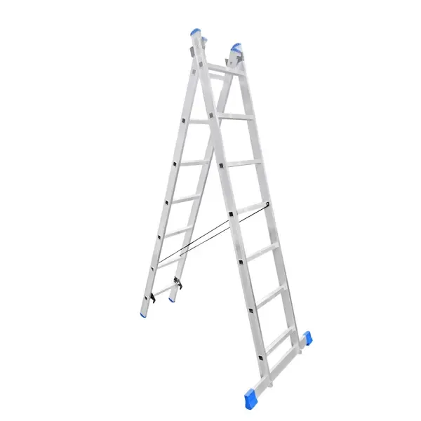 Лестница раскладная 2-секционная LadderBel 7 ступеней
