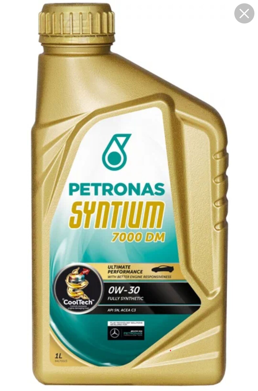 Масло моторное PETRONAS Syntium 7000 DM 0W-30 (1л.)
